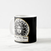 コーヒーの前：不機嫌なミューズ誌 コーヒーマグカップ (正面左)