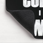 コーヒーの力（白） マウスパッド (コーナー)