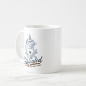 コーヒーの効いた社会的に孤立しおもしろいたコーヒー コーヒーマグカップ (正面左)