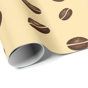 コーヒーの包装紙 ラッピングペーパー