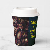 コーヒーの叫び 紙コップ (右)