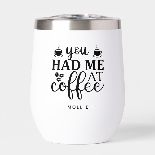 コーヒーの名前をカスタムするに行っておもしろいくれ (正面)