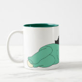 コーヒーの夢 ツートーンマグカップ (左)