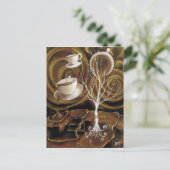 コーヒーの夢 ポストカード (スタンド正面)