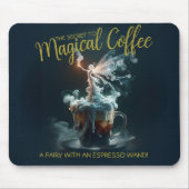 コーヒーの妖精 マウスパッド (正面)