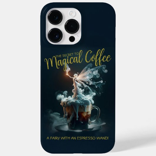 コーヒーの妖精 Case-Mate iPhoneケース (裏面)