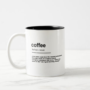 コーヒーの定義 ツートーンマグカップ