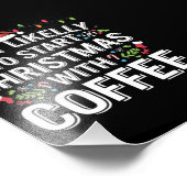 コーヒーの家族でクリスマスを始める可能性が最も高い フォトプリント            (角)