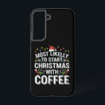 コーヒーの家族でクリスマスを始める可能性が最も高い SAMSUNG GALAXY S22ケース<br><div class="desc">コーヒーの家族でクリスマスを始める可能性が最も高い</div>