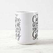 コーヒーの引用 コーヒーマグカップ (中央)