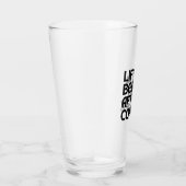 コーヒーの後に人生はじまる タンブラーグラス (右)