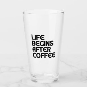 コーヒーの後に人生はじまる タンブラーグラス
