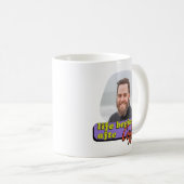 コーヒーの後に人生は始まる コーヒーマグカップ (正面右)