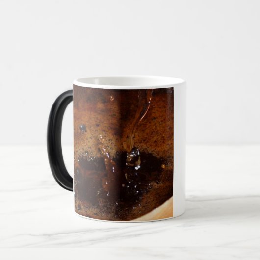 コーヒーの得る冷たい変形させるマグ モーフィングマグカップ (正面左)