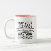 コーヒーの方が幼児より強い方が良いですか? ツートーンマグカップ (左)