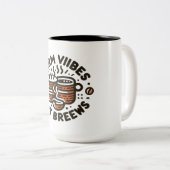 コーヒーの日 ツートーンマグカップ (正面右)