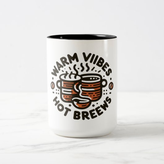 コーヒーの日 ツートーンマグカップ (中央)