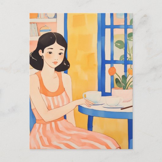 コーヒーの日 ポストカード (正面)