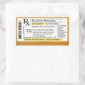 コーヒーの時効 長方形シール (バッグ)