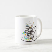 コーヒーの時間が良い コーヒーマグカップ (正面右)