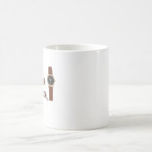 コーヒーの時間だよ コーヒーユーモア コーヒーマグカップ (中央)