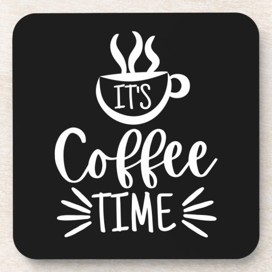 コーヒーの時間だ コースター (正面)