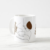 コーヒーの時間だ コーヒーマグカップ (正面左)