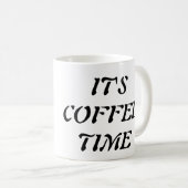 コーヒーの時間だ コーヒーマグカップ (正面右)