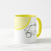 コーヒーの時間だ！ マグカップ (正面右)