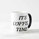 コーヒーの時間だ モーフィングマグカップ (正面右)