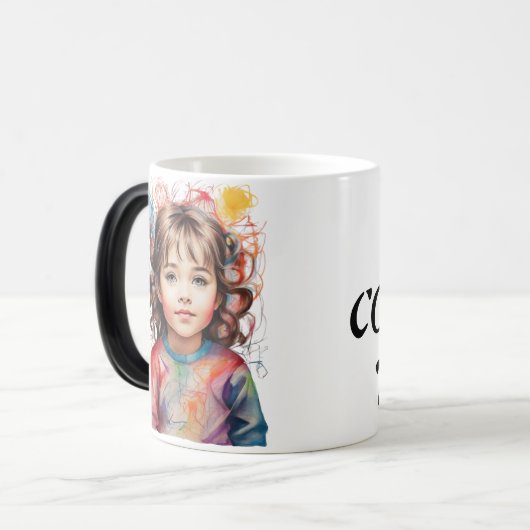 コーヒーの時間だ モーフィングマグカップ (正面左)