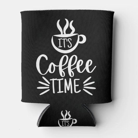 コーヒーの時間だ 缶クーラー (正面)