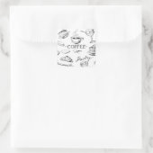 コーヒーの時間 スクエアシール (バッグ)