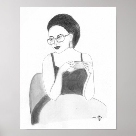 コーヒーの時間 ポスター (正面)