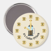 コーヒーの時間 マグネット (正面/裏面)