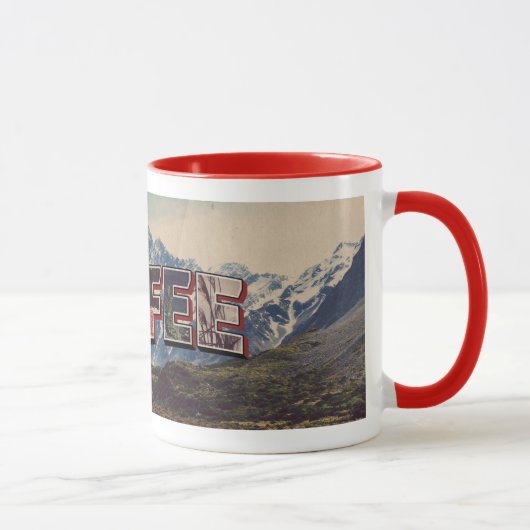 「コーヒーの時間」レトロマグカップ マグカップ (右)
