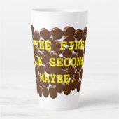 コーヒーの最初の話は多分2番目に カフェラテマグ (正面)