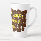 コーヒーの最初の話は多分2番目に カフェラテマグ (右)