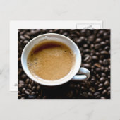 コーヒーの朝 ポストカード (正面/裏面)