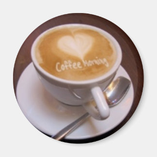 コーヒーの朝 マグネット