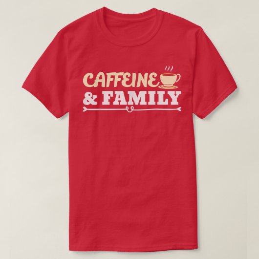コーヒーの楽しみデザイン37 Tシャツ (デザイン正面)