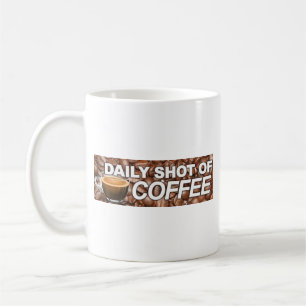 コーヒーの毎日の打撃-私の血液型はコーヒーです コーヒーマグカップ