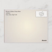 コーヒーの準備ができたら目を覚ます ポストカード (裏面)