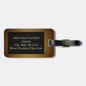 コーヒーの準備ができたら目を覚ます ラゲッジタグ (裏面横)