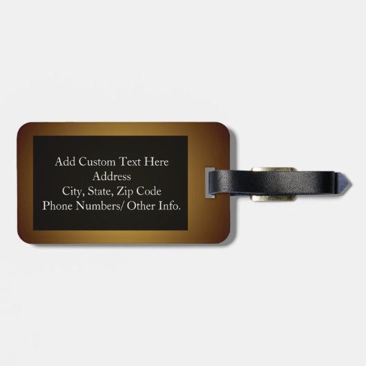 コーヒーの準備ができたら目を覚ます ラゲッジタグ (裏面横)