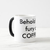 コーヒーの激怒を見て下さい! モーフィングマグカップ (正面左)