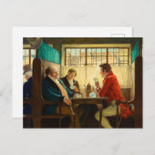 コーヒーの物語， 1940 by Newell Convers Wyeth ポストカード (正面/裏面)
