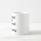 コーヒーの生産性を飲みたい コーヒーマグカップ (中央)