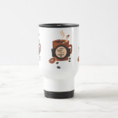 コーヒーの秋の旅マグカップ トラベルマグ (中央)