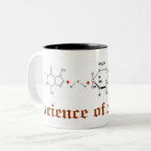 コーヒーの科学 ツートーンマグカップ (正面左)